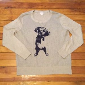 Soft boxer dog sweater